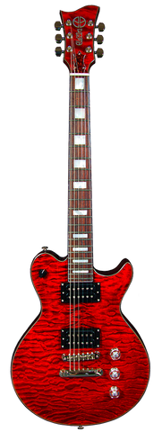 Electra Invicta Guitar Trans Ruby