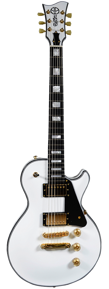 Electra Omega Prime Guitar White Gold