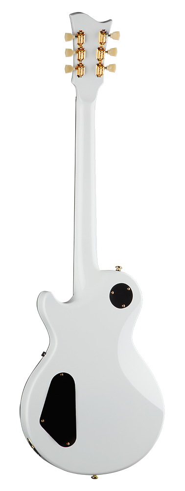 Electra Omega Prime Guitar White Gold back