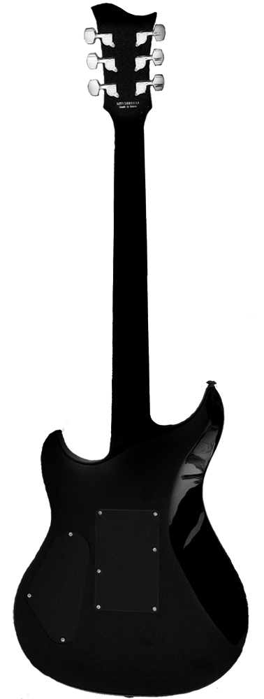 Electra Talon Guitar Black back
